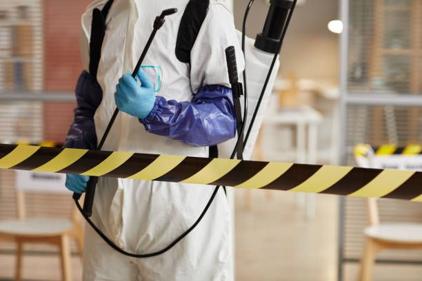 Professional Biohazard Cleanup technician working in Newton, WI
